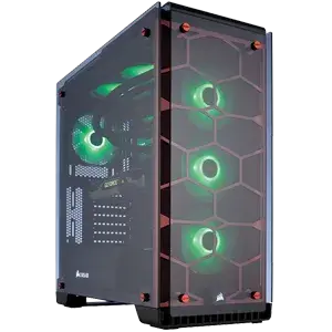 Caja gaming Corsair crystal 570x rgb