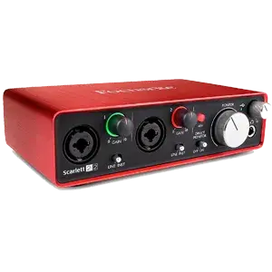 Interfaz de sonido Focusrite Scarlett