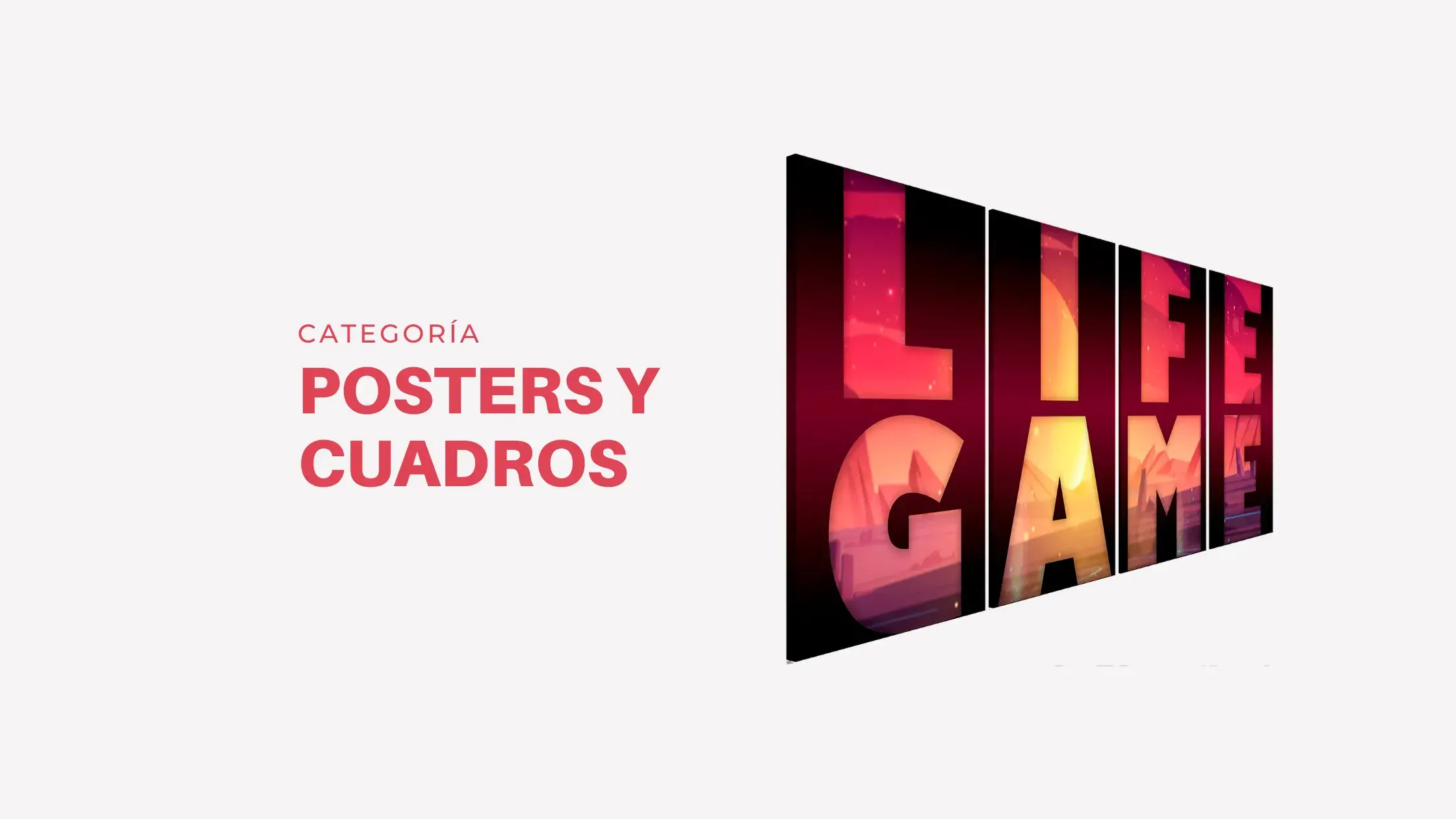 Categoría Posters y Cuadros para decorar tu setup.